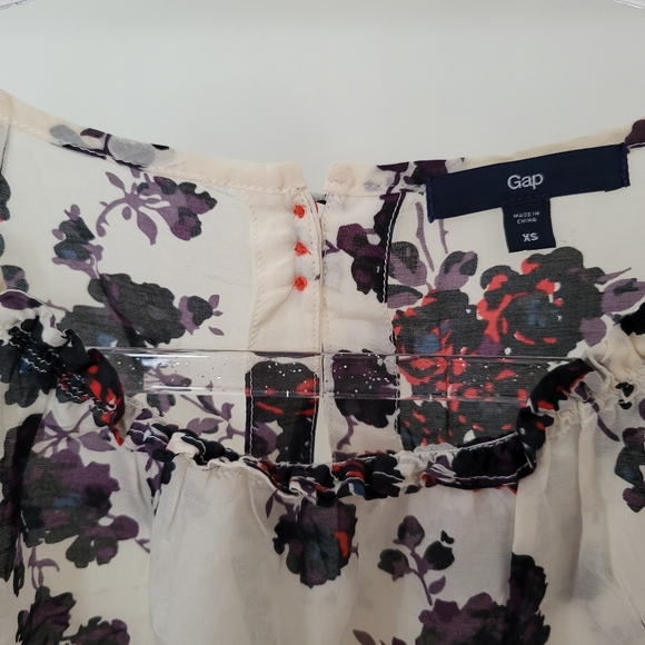 Gap cotton-silk top, size XS - Picture 3 of 8